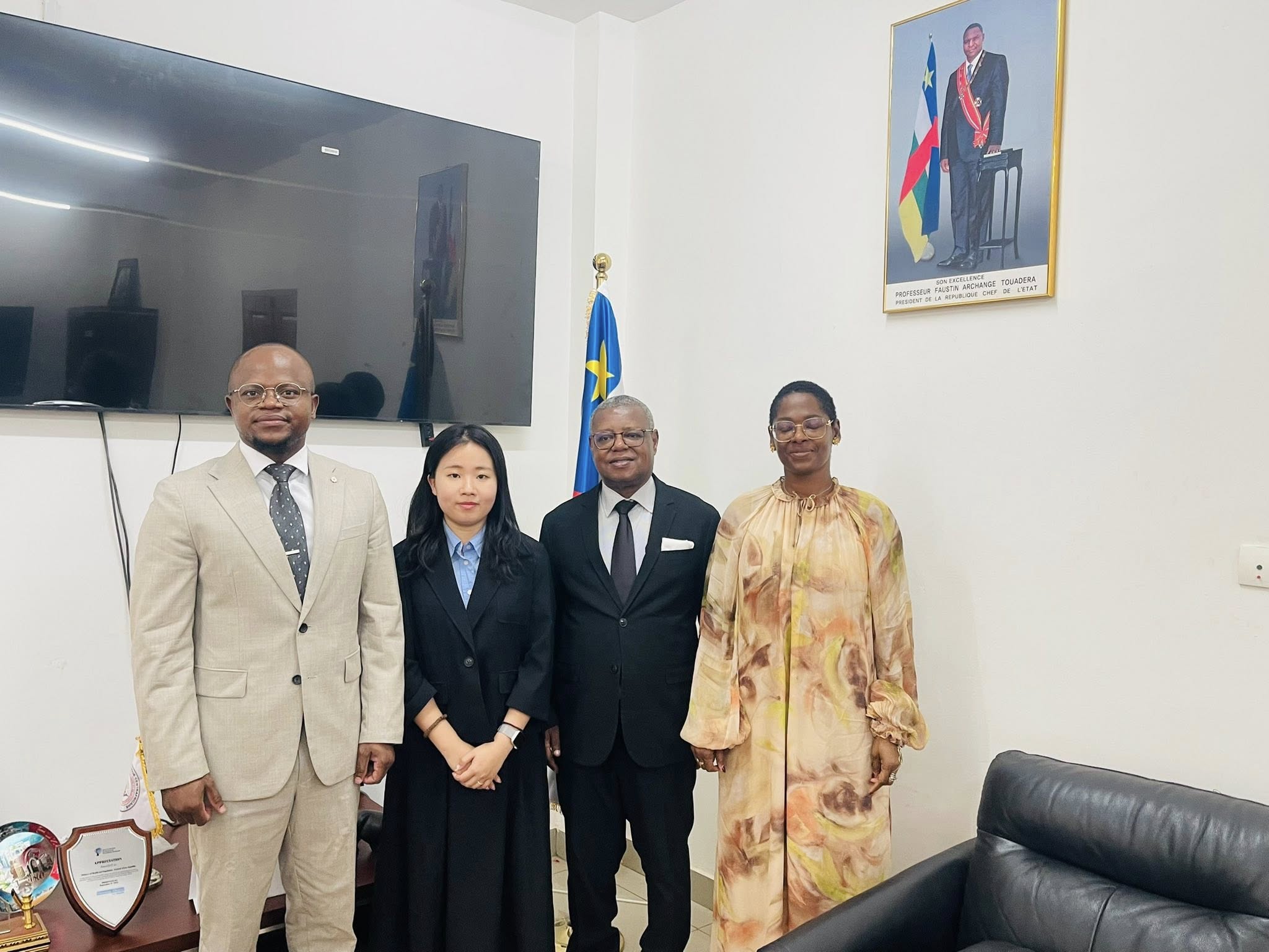 Coopération bilatérale pour le renforcement du système de santé en République Centrafricaine