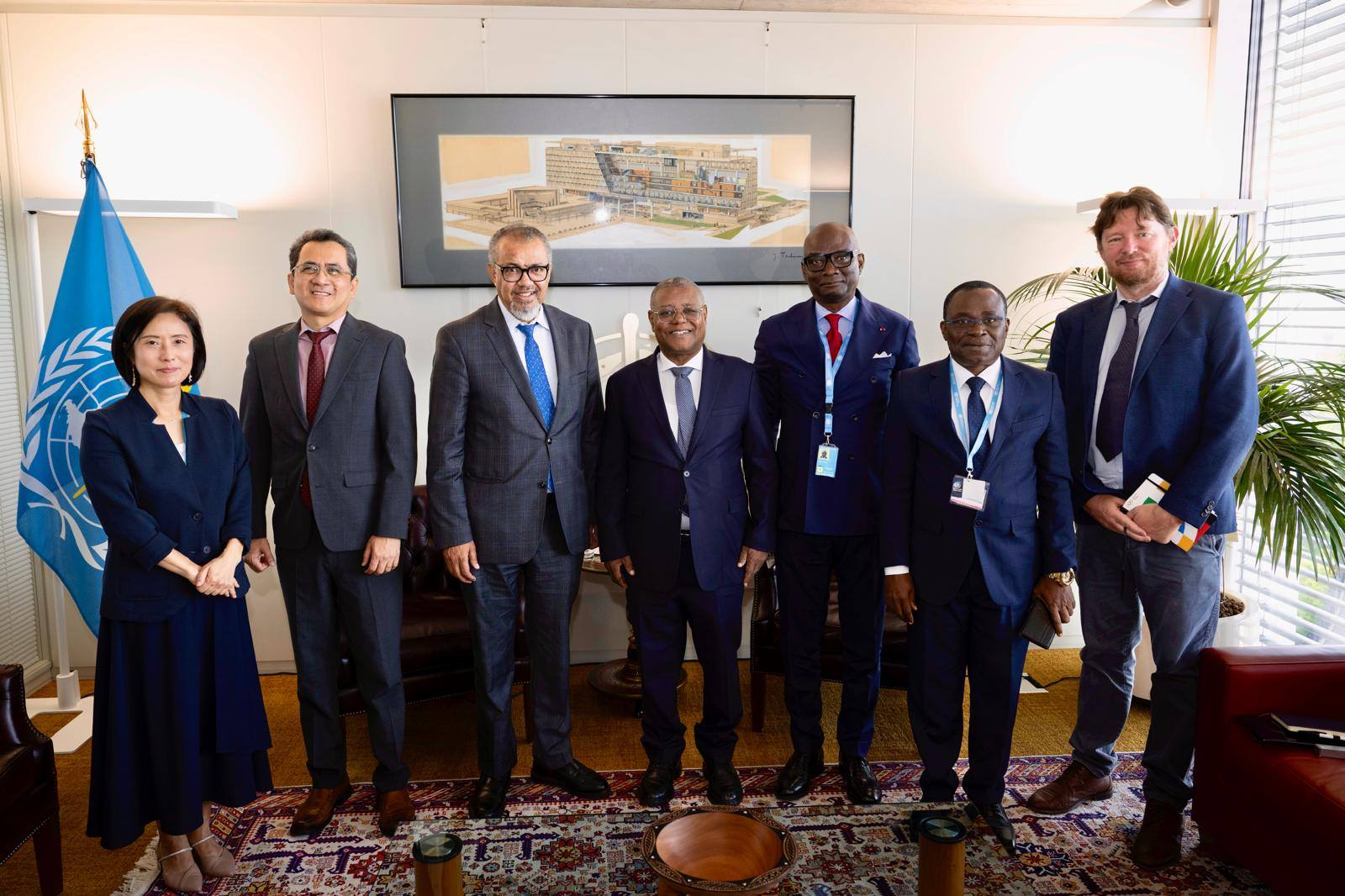 𝗖𝗹𝗼̂𝘁𝘂𝗿𝗲 𝗱𝗲𝘀 𝘁𝗿𝗮𝘃𝗮𝘂𝘅 𝗱𝘂 𝗖𝗼𝗻𝘀𝗲𝗶𝗹 𝗲𝘅𝗲́𝗰𝘂𝘁𝗶𝗳 𝗱𝗲 𝗹’𝗢𝗠𝗦 : 𝗟𝗮 𝗥𝗲́𝗽𝘂𝗯𝗹𝗶𝗾𝘂𝗲 𝗰𝗲𝗻𝘁𝗿𝗮𝗳𝗿𝗶𝗰𝗮𝗶𝗻𝗲